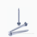 Self-tapping screws concrete screws with rubber washers